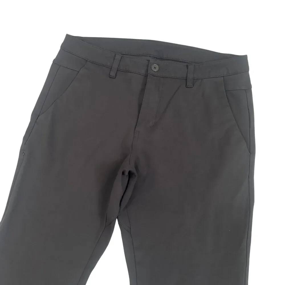 BYLT Premium Basics Everyday Pant 2.0 Mens 34x28.5 Gray Chino Skinny Fit Pants - Picture 2 of 10